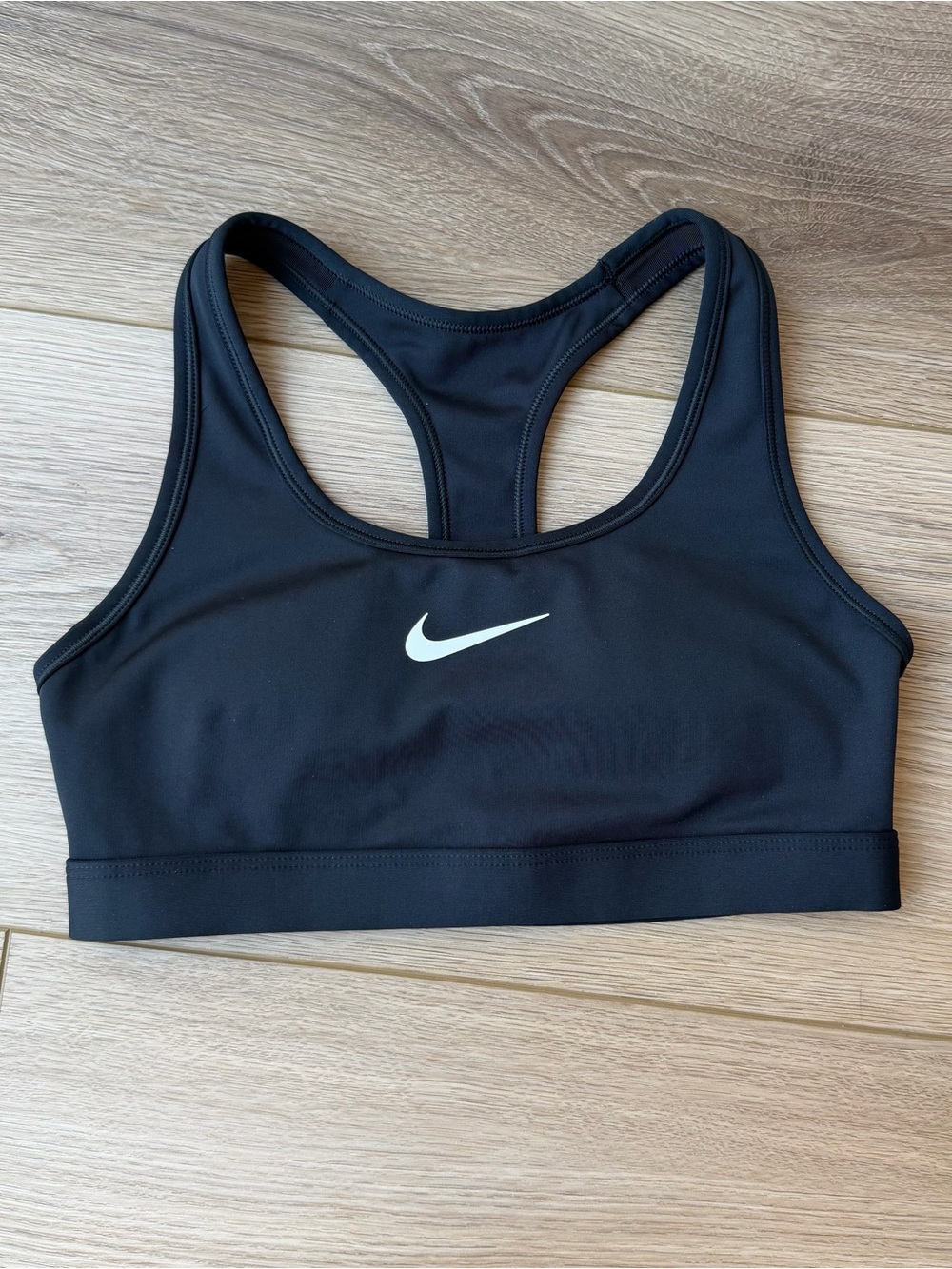 Nike Women's Black Dri-FIT Racerback Sports Bra XS